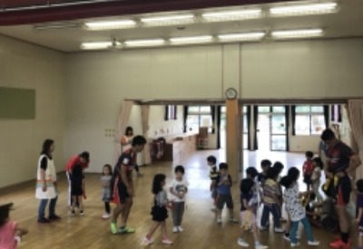 タグラグビー教室を開催しました！（日野市立第五幼稚園）