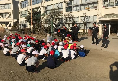 タグラグビー教室を開催しました！（日野市立第四小学校）