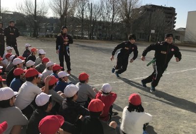 タグラグビー教室を開催しました！（日野市立豊田小学校）